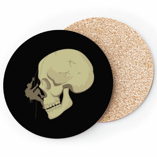 Skull Bouldering Coasters