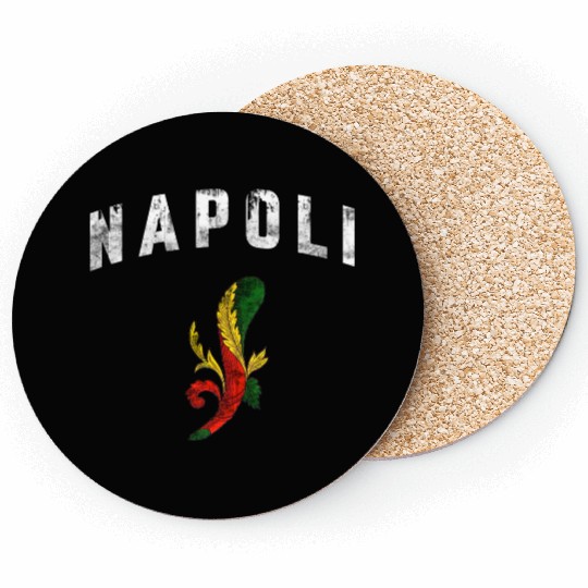 Napoli Retro Scopa - Naples Italy Coasters