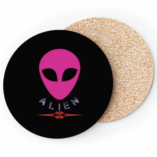 Alien design Coasters