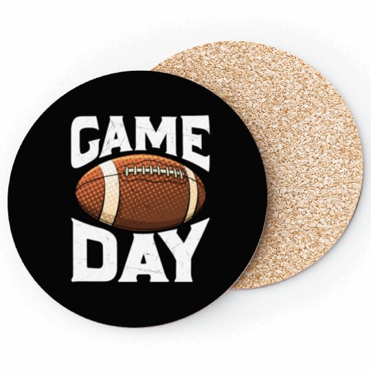 American Football Sunday Game Day Coasters
