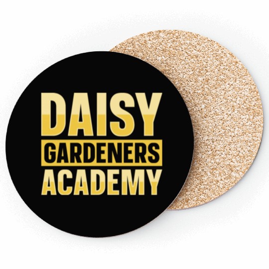 Daisy Garden Gardening Gardener Coasters