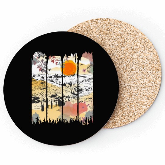 A Wilderness Somewhere, Trees and Nature, Mist Coasters