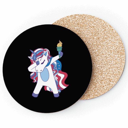 Funny Unicorn Coasters