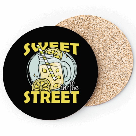 Sweet In The Street Lemon Juice Boss Lemonade Coasters