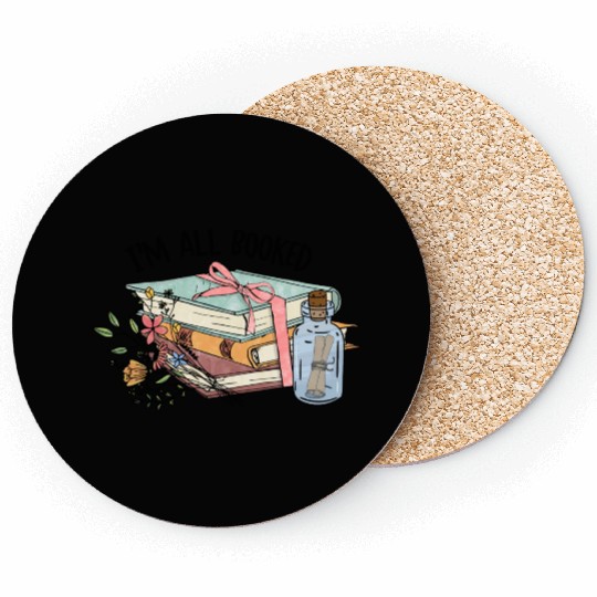 I m all booked sublimation Coasters