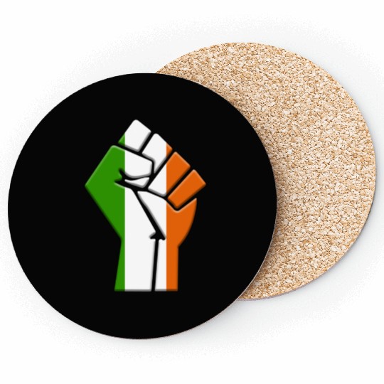 Ireland Flag Irish Country Pride Native Ancestry Coasters