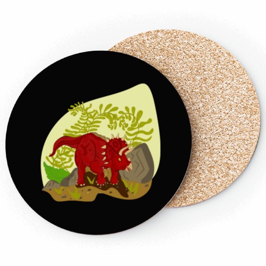 Triceratops horridus Coasters
