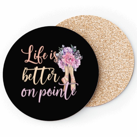 Ballet Dancing Ballerina Proud Ballet Dancer Coasters