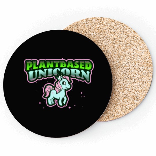 Plantbased Unicorn for Plant based Coasters