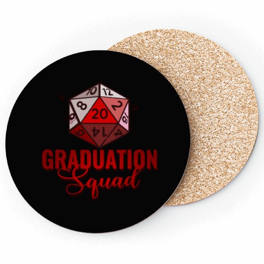 Graduation Squad College Friends School Grad T-Shi Coasters