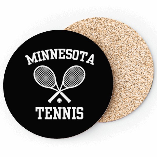 Vintage Minnesota Tennis Coasters