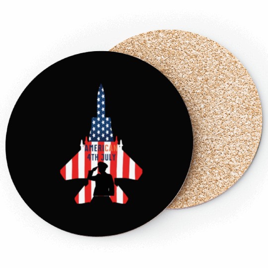 4th Of July US Military. 4th of July, AmeriCAN Coasters