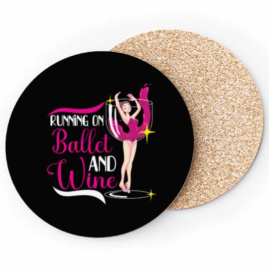 Ballet Ballerina Dance Dancer Dancing Ballet Gift Coasters