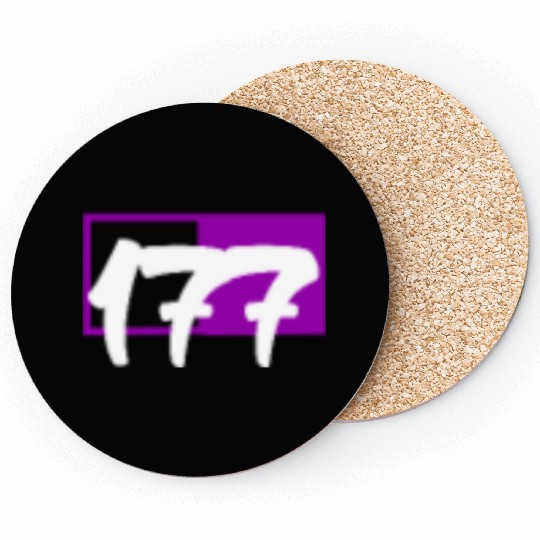 177 purple Coasters