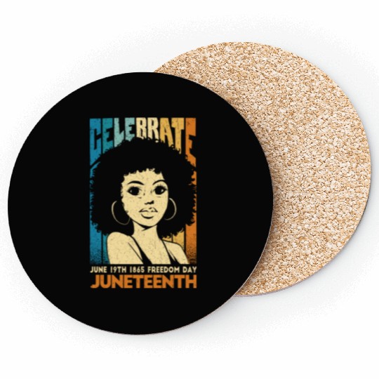 juneteenth-independence, Black History Active Coasters