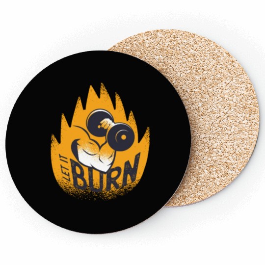 BURN MUSCLE Coasters