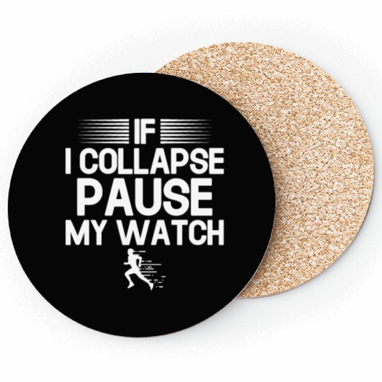 Funny Running Gift Coasters