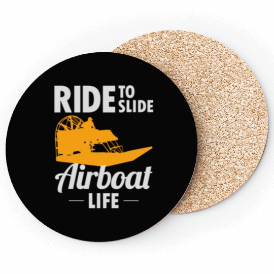 Airboat Fanboat Airboating Swamp boat Race Ride Coasters