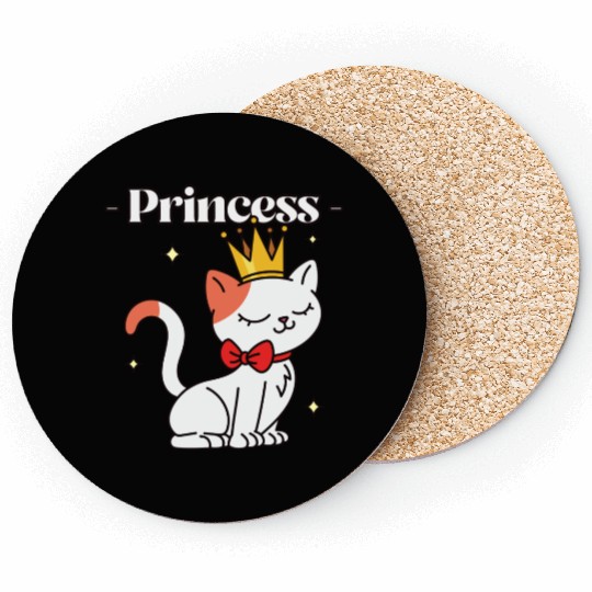 Cat Princess Cat Princess Coasters