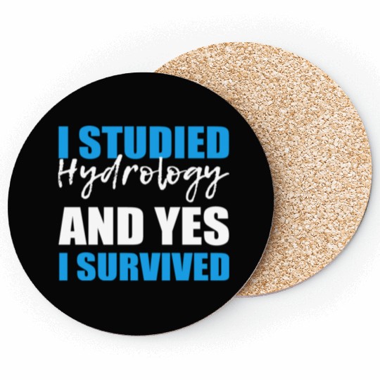 Yes I Survived Graduate Student Gift Coasters