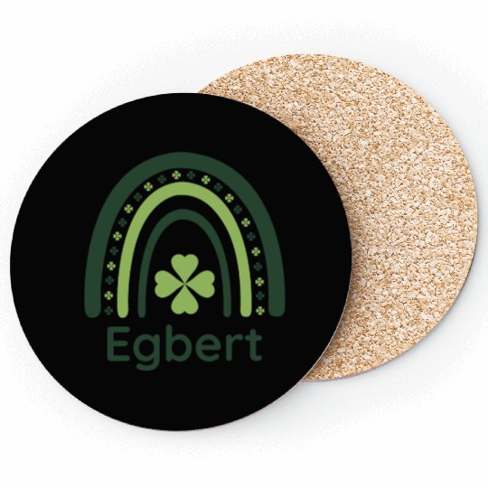 Egbert Clover Boho Rainbow Coasters