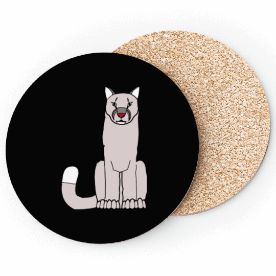 Mountain Lion DK Coasters
