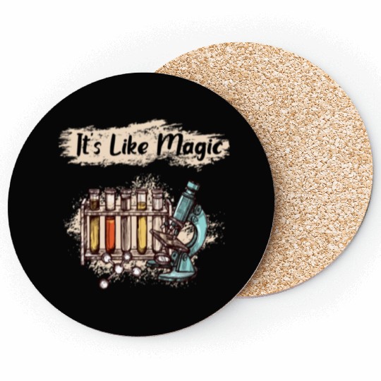 Science it's like magic, back to school Coasters