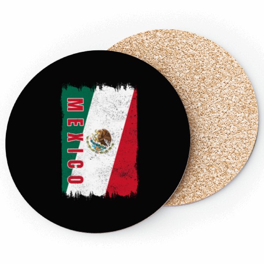 Mexico Flag Coasters