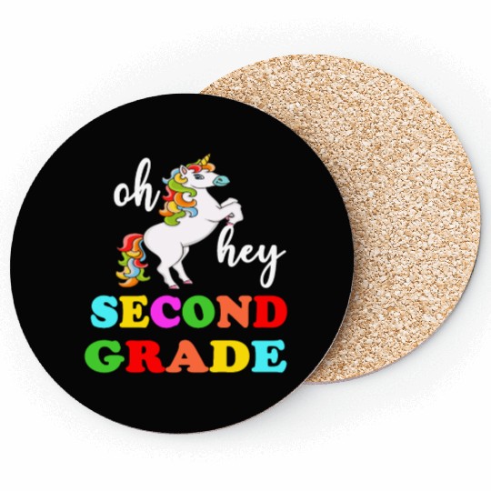 Oh Hey 2nd Second Grade Coasters