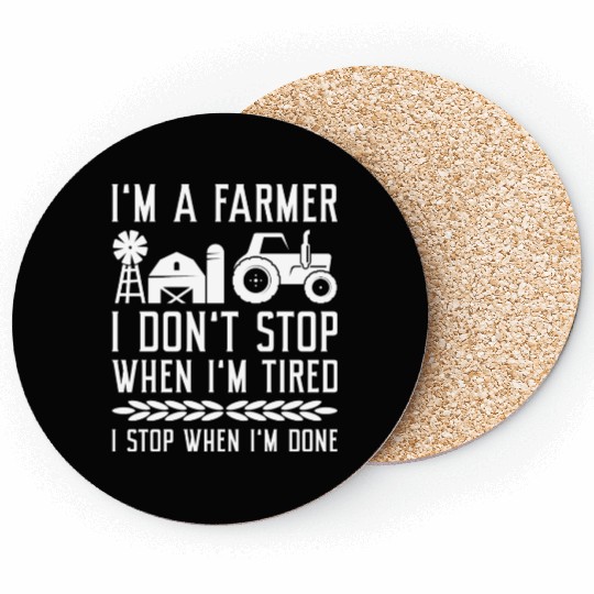 I’m A Farmer Coasters