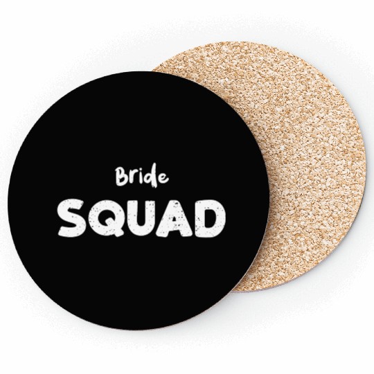 Bride Squad - Bachelorette Party Coasters