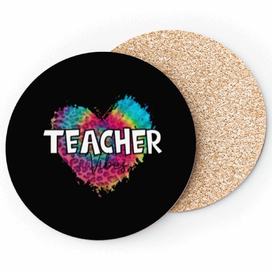 Teacher, Heart Coasters