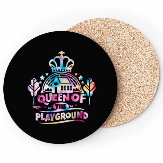 Queen of The Playground Back to School Coasters