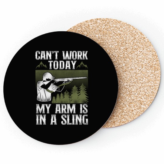 Buck Deer Hunting Hunter Vintage Coasters