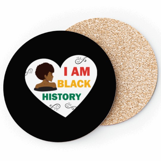 I'M Black History Coasters