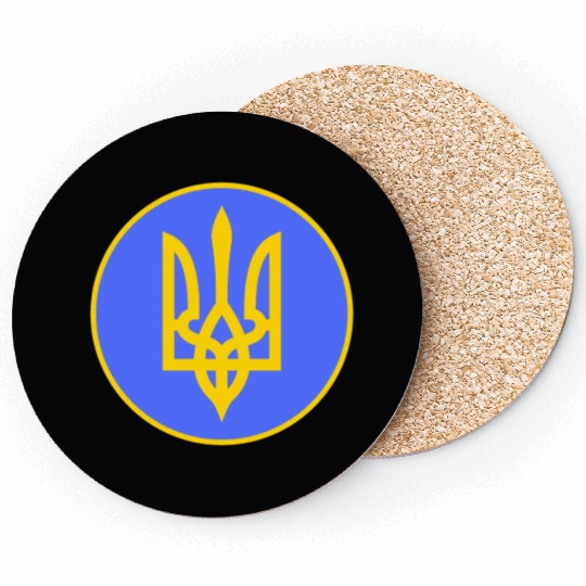 Ukraine trident Coasters