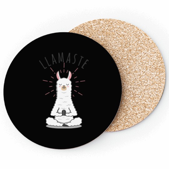 HALF MOON YOGA POSE Coasters