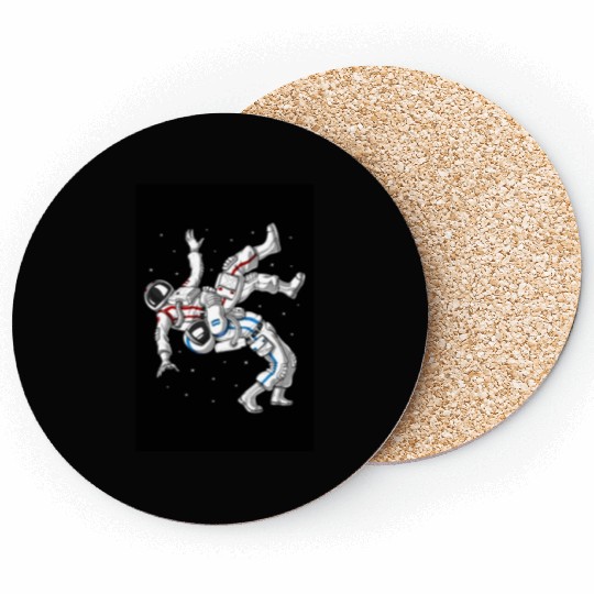 Jiu-Jitsu Astronauts Coasters