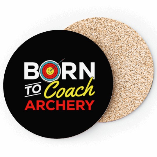 Archery Archer Bowman Coasters