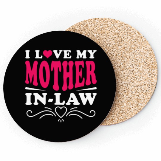 Mother-In-Law Funny Son-In-Law and Daughter-In-Law Coasters