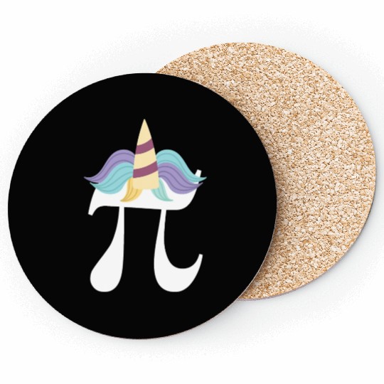 Pi Day Unicorn Coasters Happy Pi Day Gift For Her