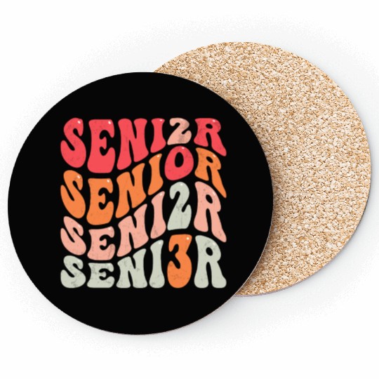 Senior Graduation Back To School Class of 2023 Coasters