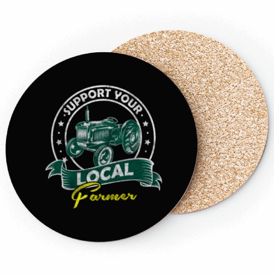 Agriculture Nature Cows Country Youth Coasters