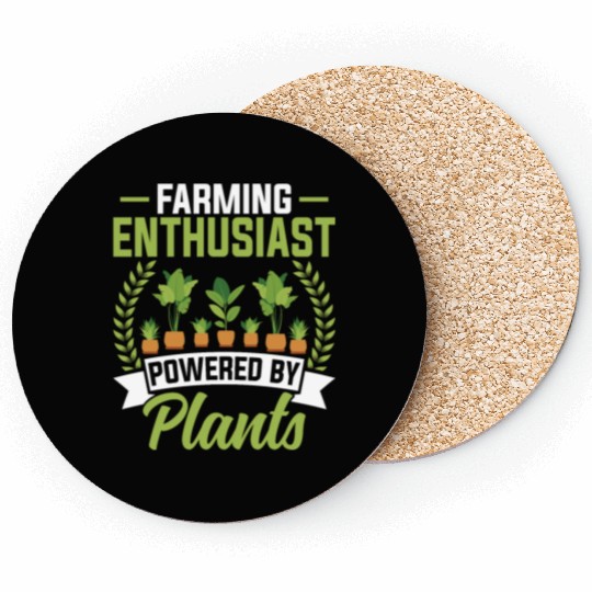 Farming Enthusiast Funny Farmer Agriculture Coasters