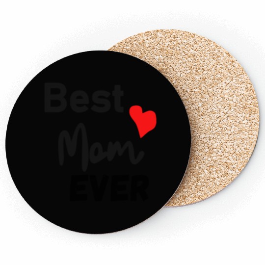 Best Mom Ever Funny design Classic Coasters