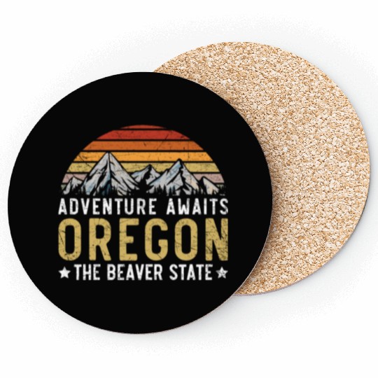 Adventure Awaits Oregon The Beaver State USA Coasters