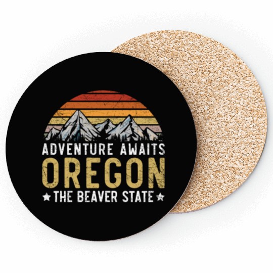 Adventure Awaits Oregon The Beaver State USA Coasters