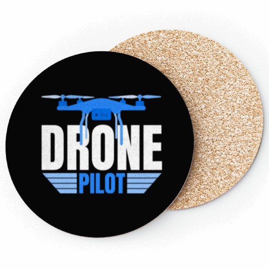 Drone Drone Pilot Drone Operator Quadrocopter Coasters