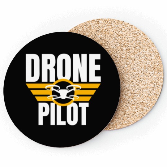 Drone Drone Pilot Drone Operator Quadrocopter Coasters