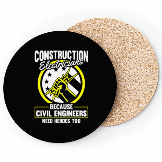 Electrician Electrical Engineer Lineman Coasters